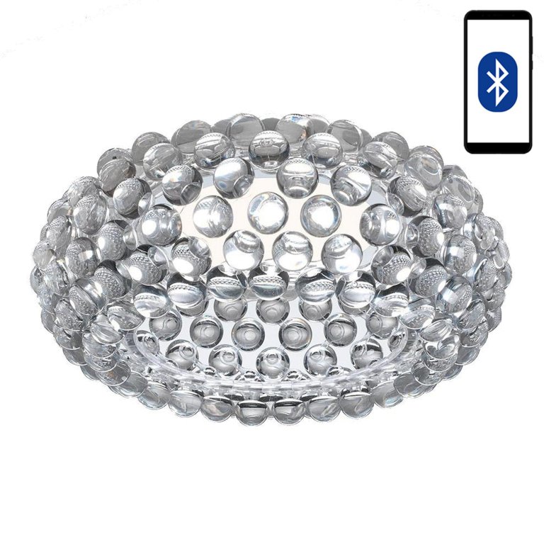 Foscarini Caboche Plus MyLight plafondlamp Ø50 LED transparant