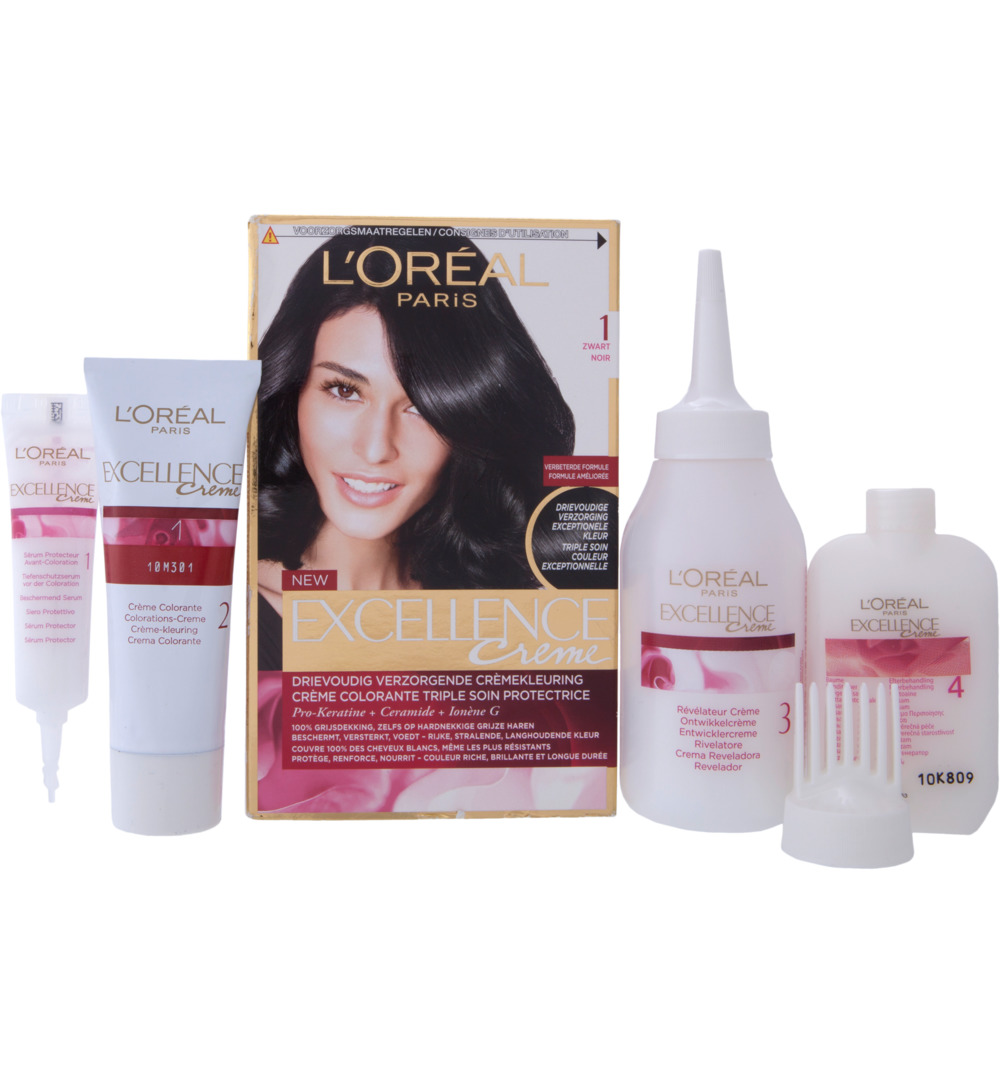 L’Oréal Excellence 1 Zwart (1 set)