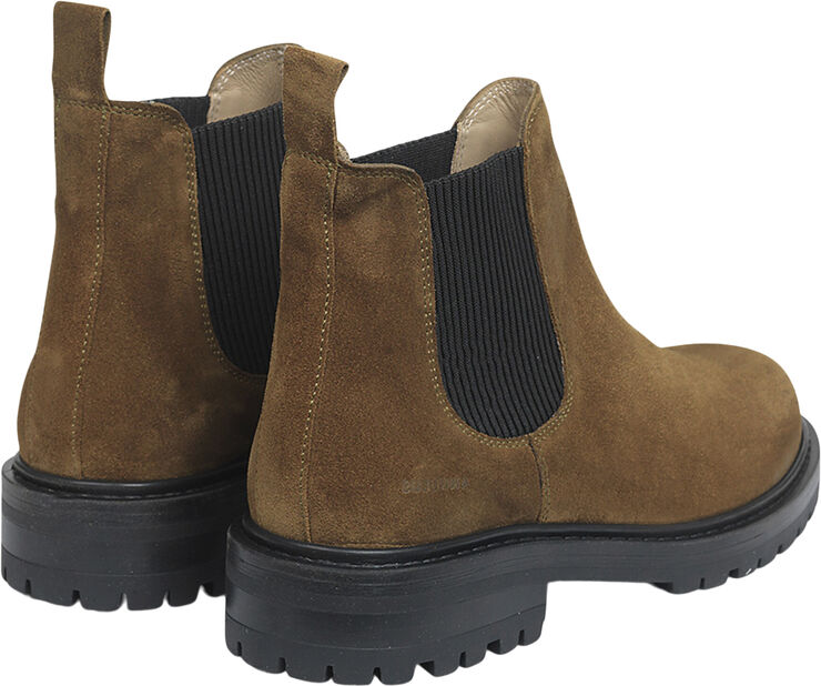 ANGULUS Støvle med elastik 2209/019 mustard/sort