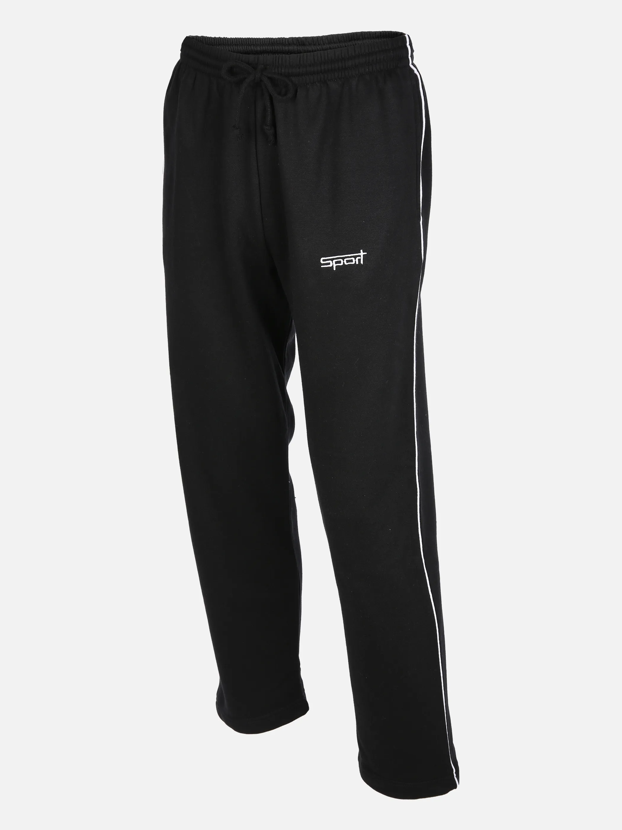 Herren Jogginghose mit offenem Beinabschluss