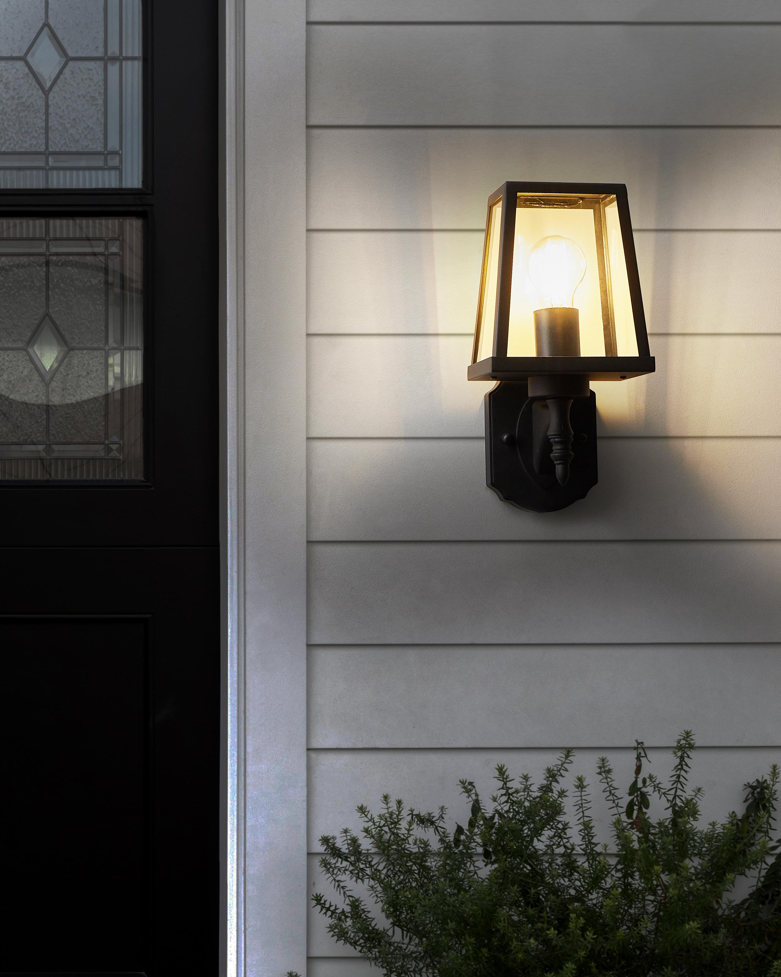 Buiten wandlamp HEZIR Zwart