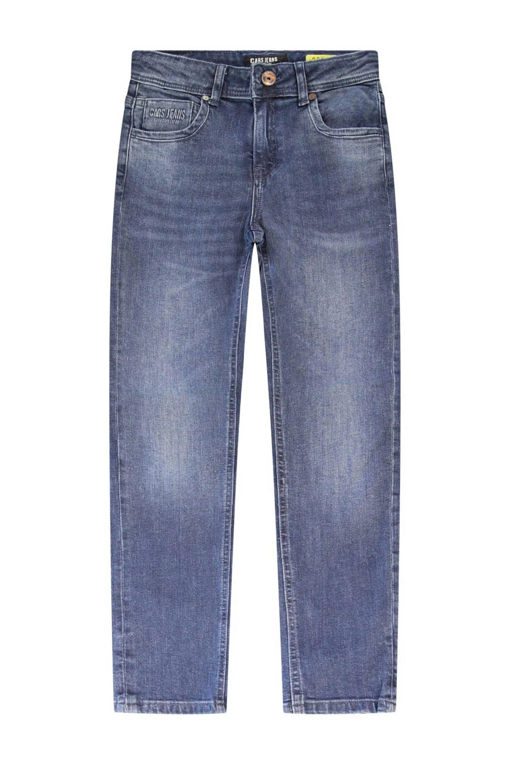 Cars waist regular fit jeans medium blue denim