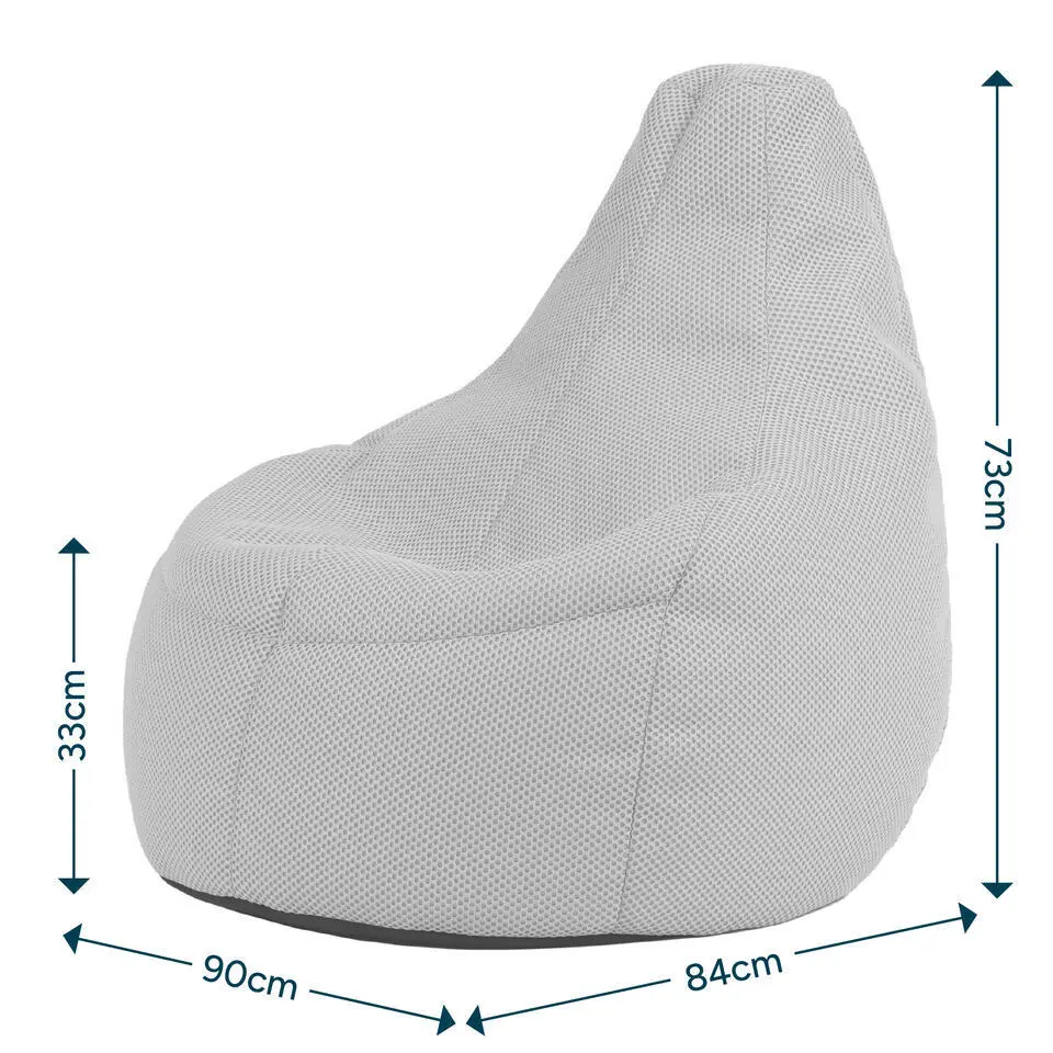 icon - Dalton Zitzak Fauteuil - Gaming - Zwart