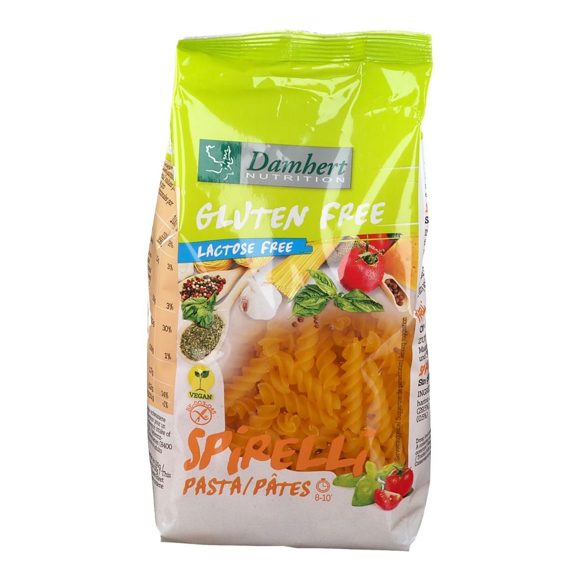 Damhert Spirelli Pasta glutenfrei