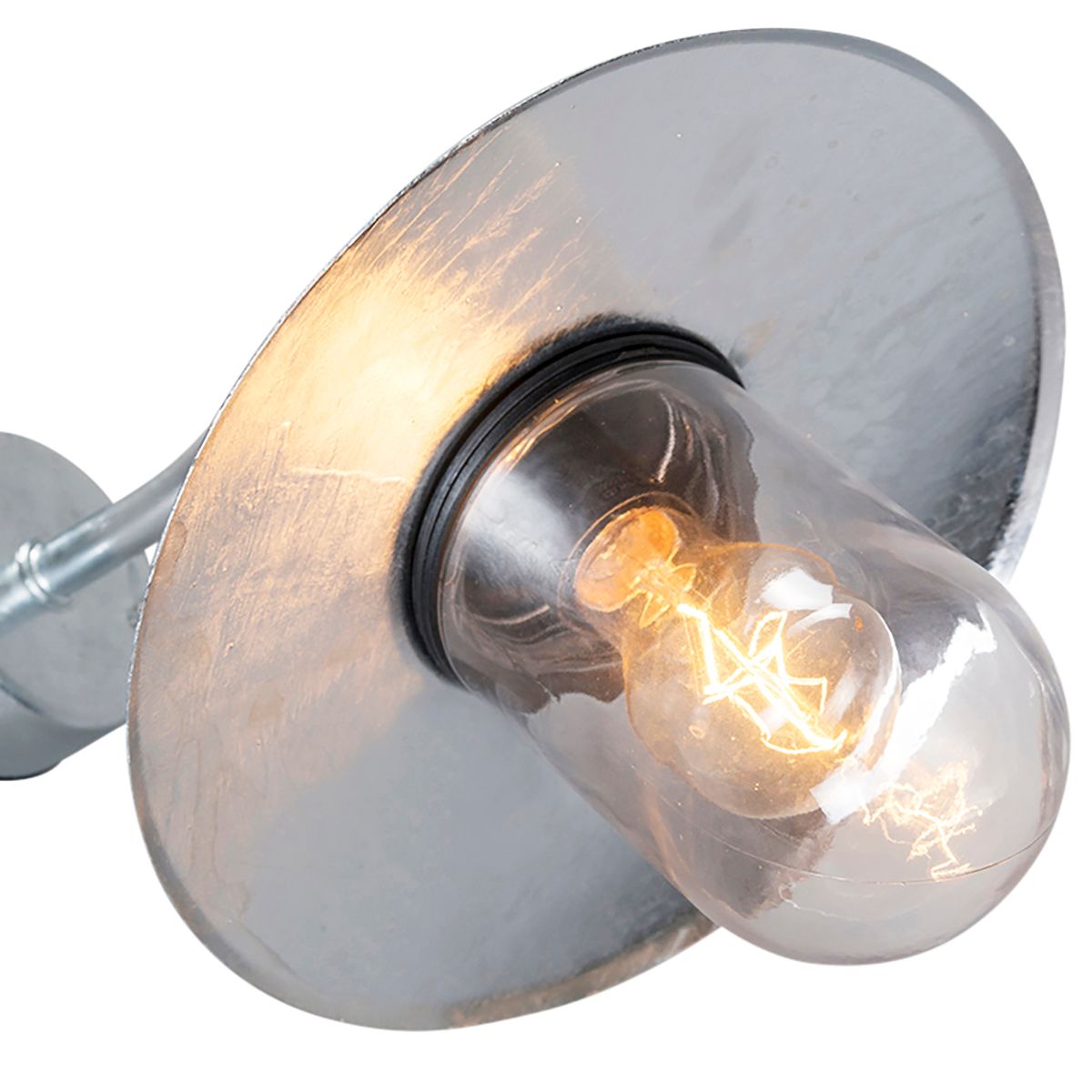 Smart buiten wandlamp zink IP44 incl. Wifi A60 - Munich