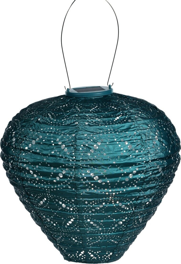 Lumiz solar lampion Mandela blauw D 30 H 30 cm