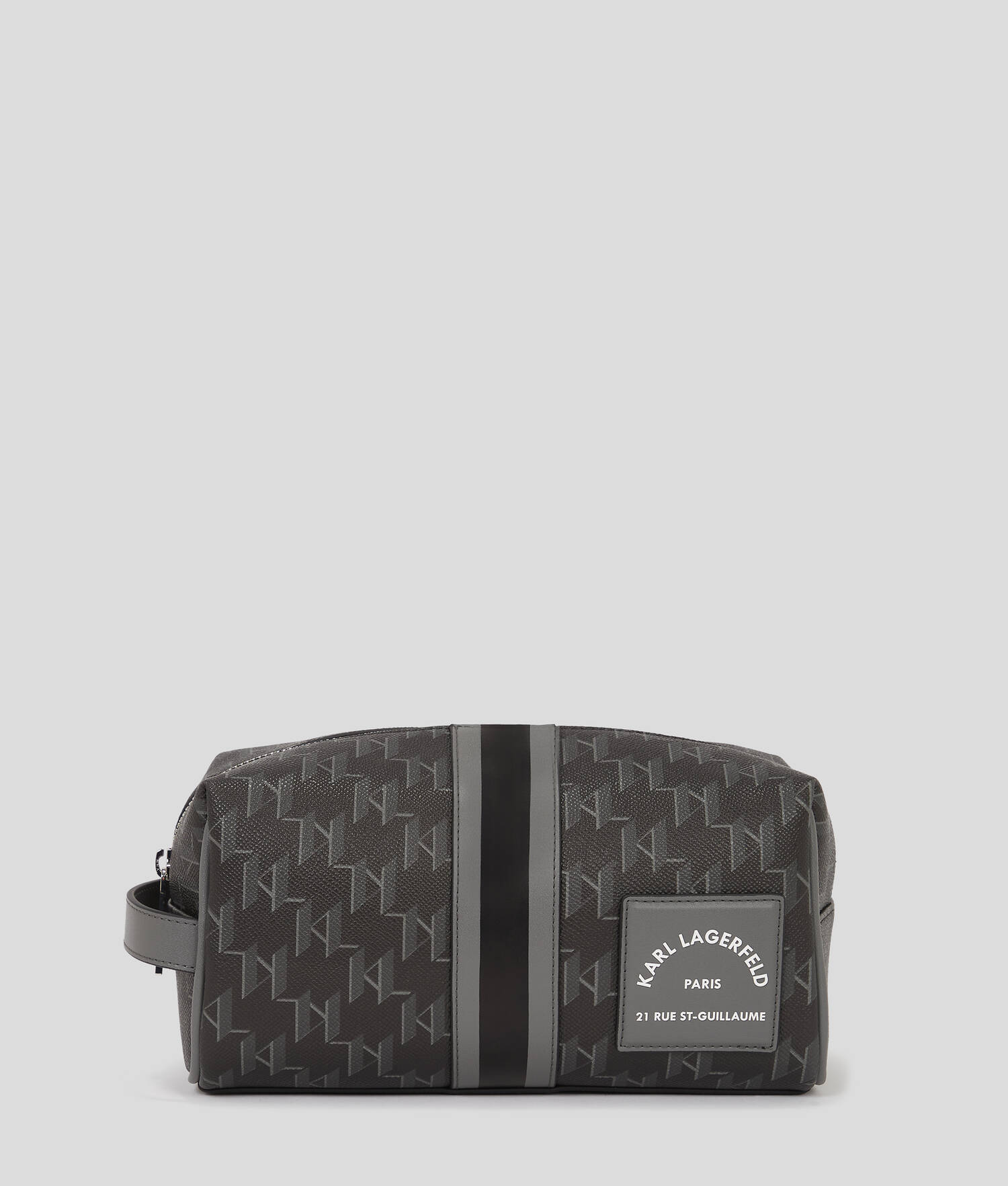 TROUSSE DE TOILETTE K/KANVAS - Noir/Gris