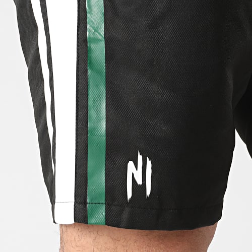 Short Jogging A Bandes Diamond 018 Noir