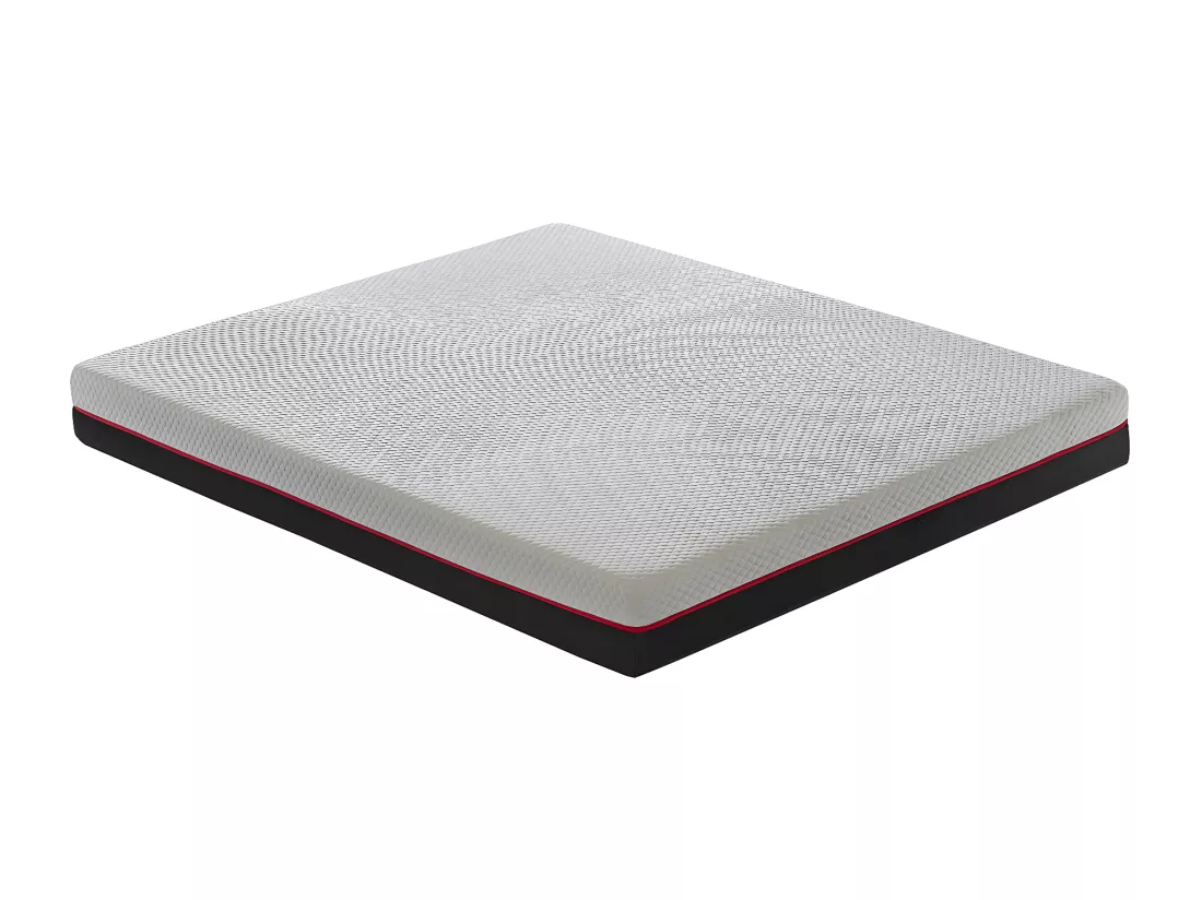 Matelas Memory Foam 20 cm de haut - 2 couches, déhoussable 180x200 cm