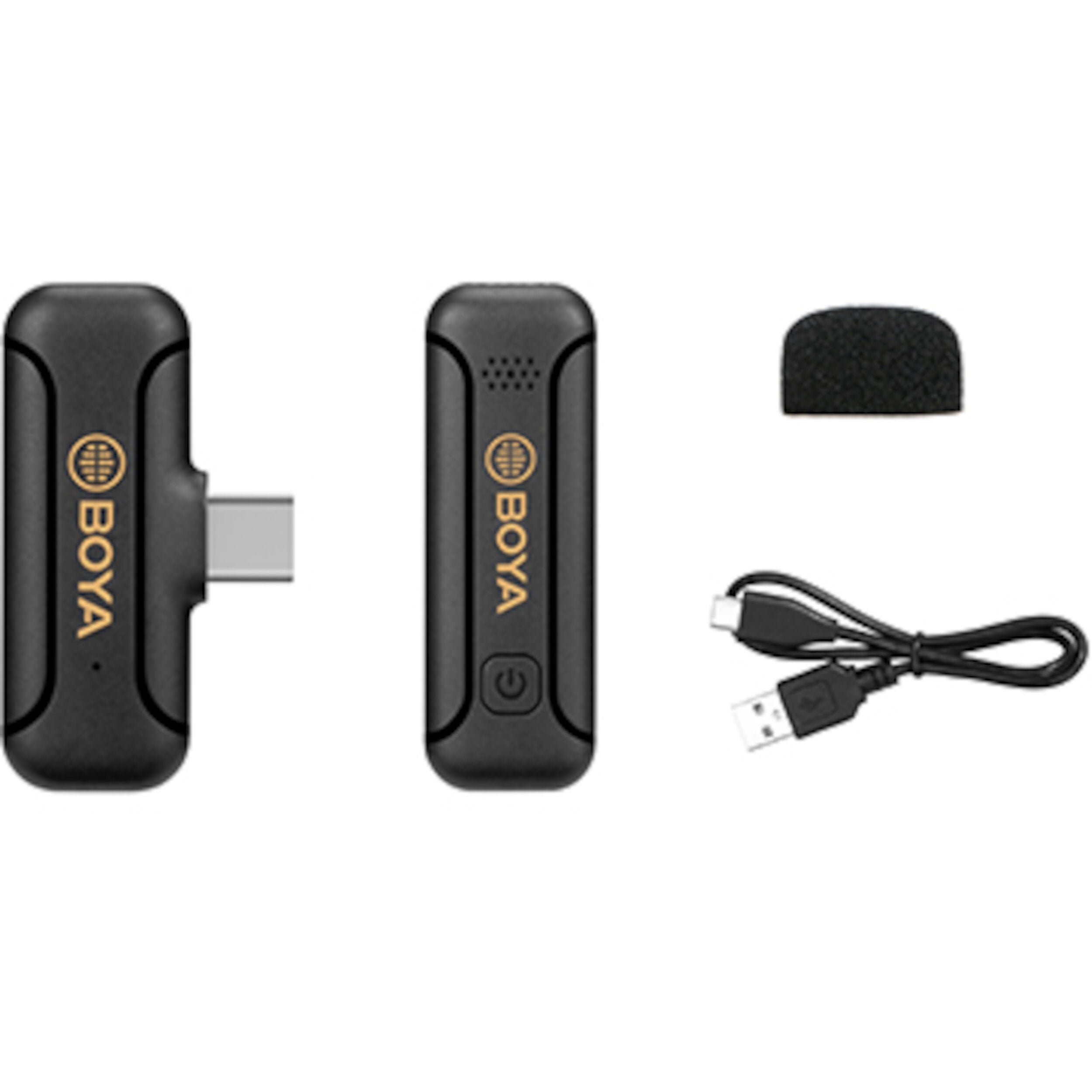 Boya BY-WM3T2-U1 draadloze dasspeldmicrofoon (usb-C)