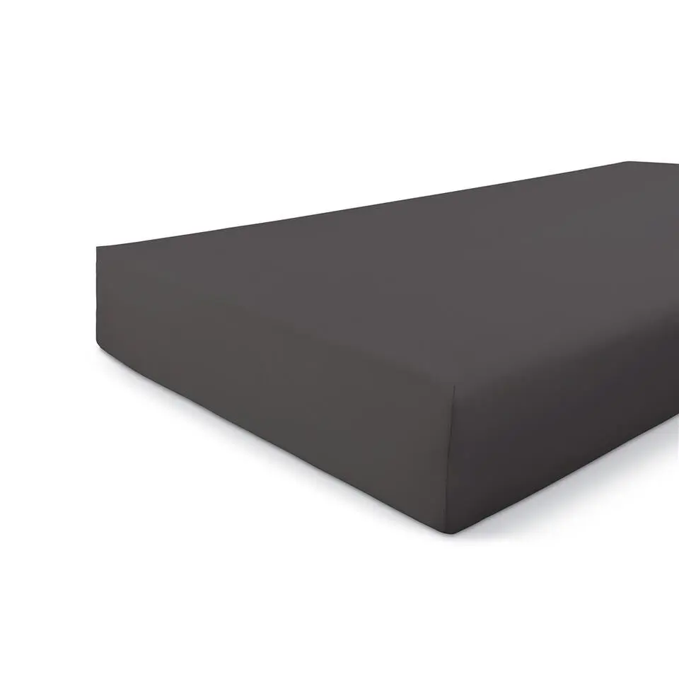 Walra - Hoeslaken Jersey - 140x200/210 cm - Antraciet