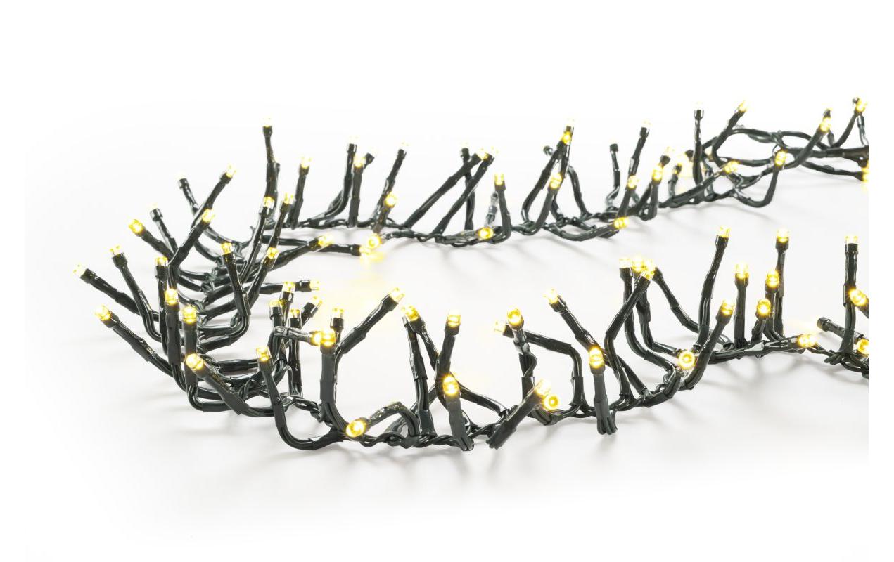 LED-Lichterkette Power Cluster, 15 m, 1500 LEDs, Schwarz<br>LED Beleuchtungssystem