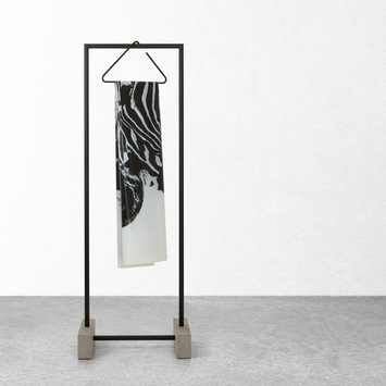 Sealskin douchegordijn zebra 180x200cm zwart/wit