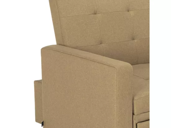 Fauteuil-lit peu encombrant avec accoudoirs au design moderne Zeta