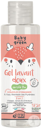 MKL Green Nature Baby Green Gel Lavant Doux Bio Flacon 100ml