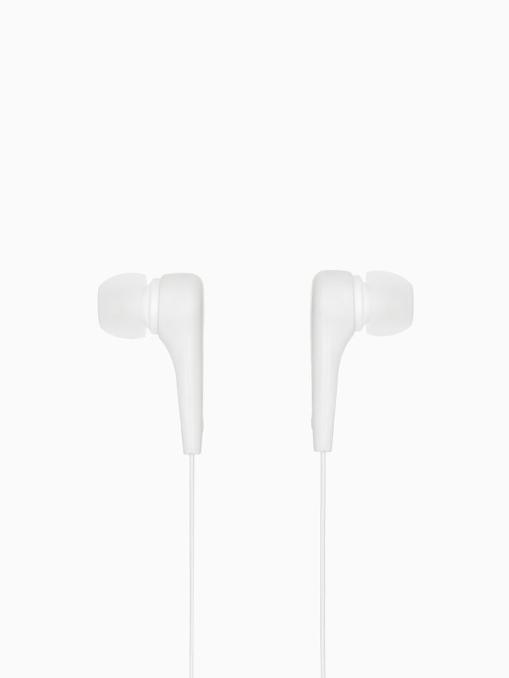 Fones de ouvido com microfone - Branco