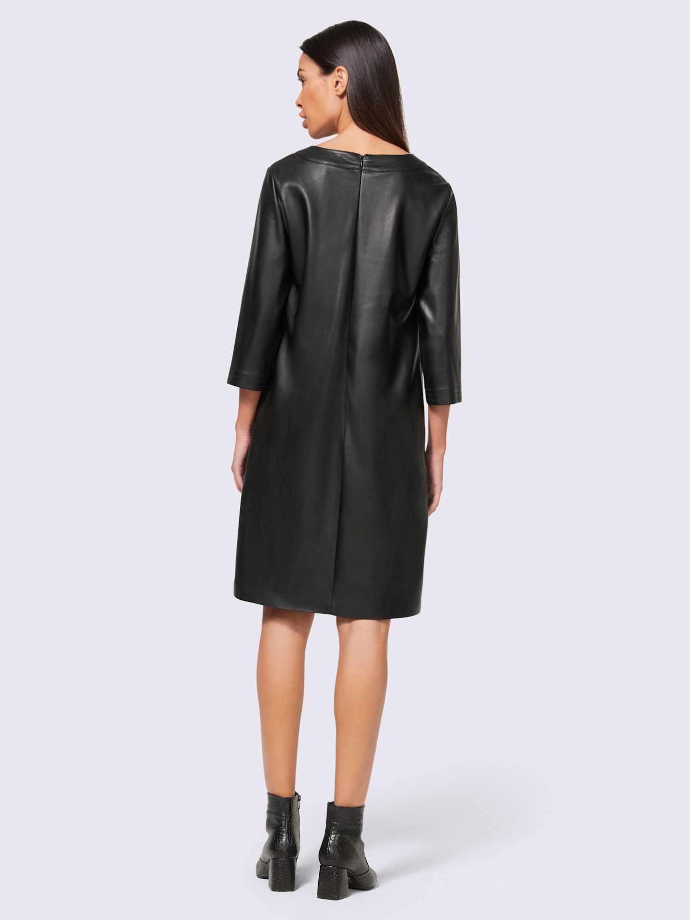 Robe en imitation cuir imitation cuir souple