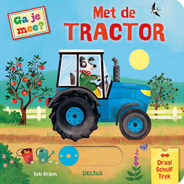 Deltas Interactief Boekje -  Met de Tractor - Vanaf 1 jaar