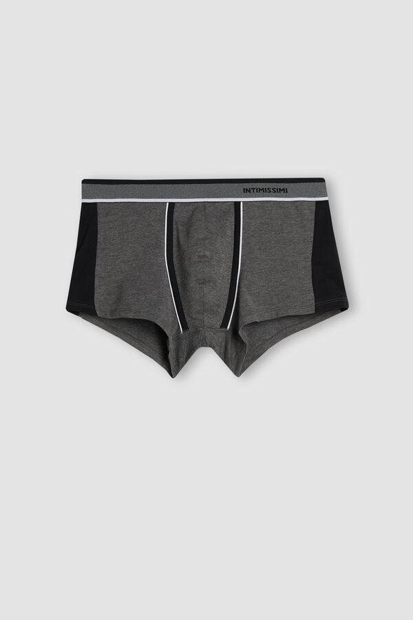 Cuecas Boxer de Algodão Elástico Bicolor Supima®