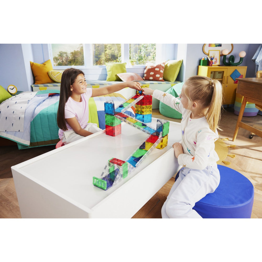 Køb Magna-Tiles® Rail Racer 90 Pcs