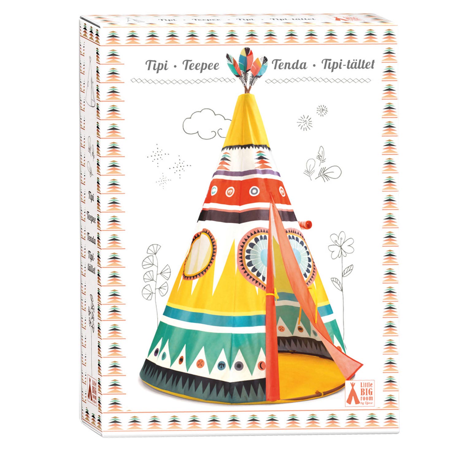 Djeco Speeltent Tipi Veren