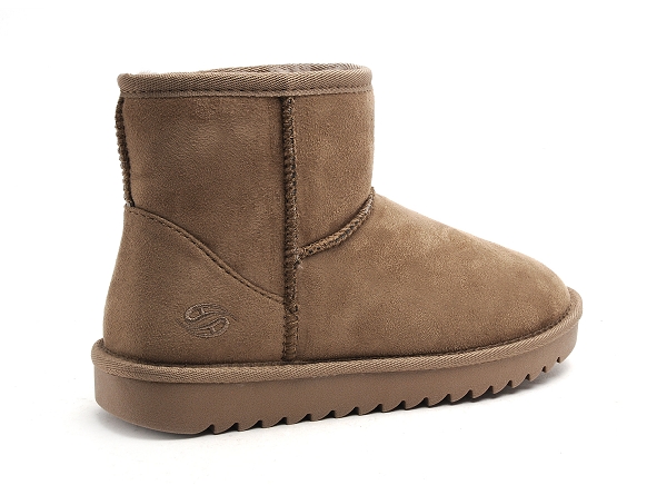 Dockers boots bottine plates femme 49il305 marron