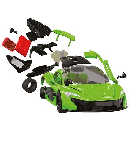 Airfix S?t - QUICKBUILD - McLaren P1 J6021 - 36 Dele -  Grøn