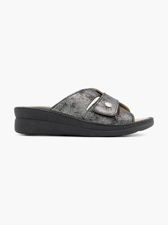 Easy Street Offener Hausschuh Grau