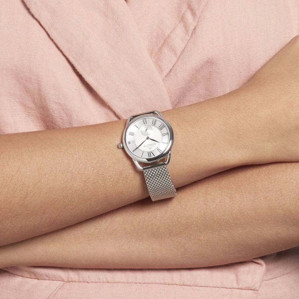 Montre Michel Herbelin Equinoxe Argent