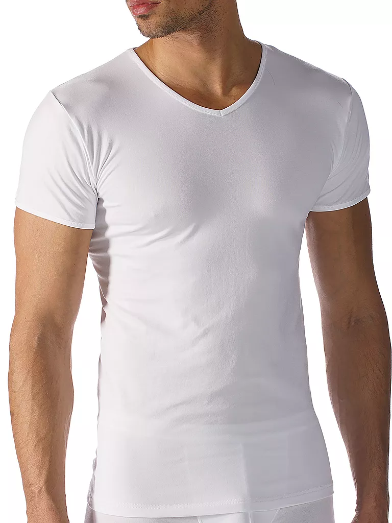 MEY T-Shirt SOFTWARE weiss weiss