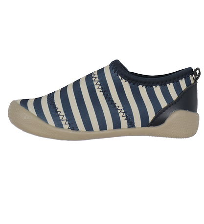 Wheat Bådesko - Shawn - Indigo Stripe
