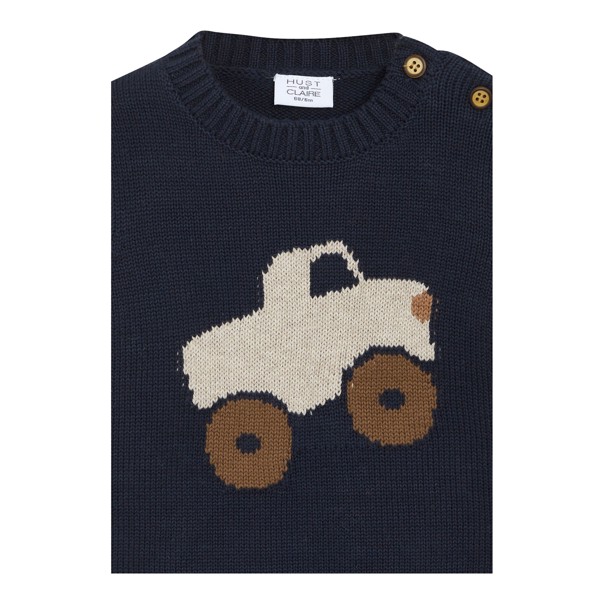 Hust&Claire Pullover Truck marine