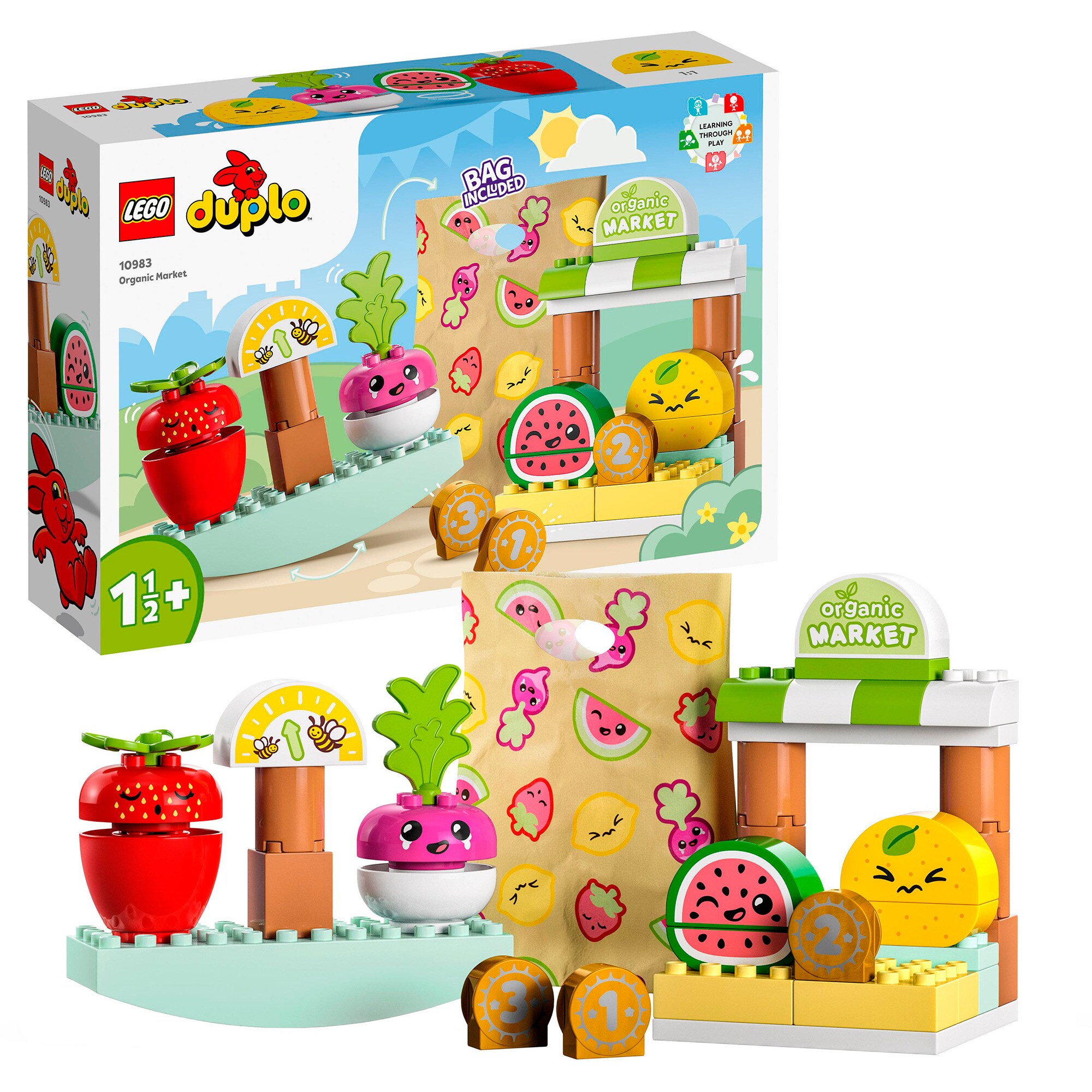 LEGO Konstruktionsspielzeug DUPLO Biomarkt