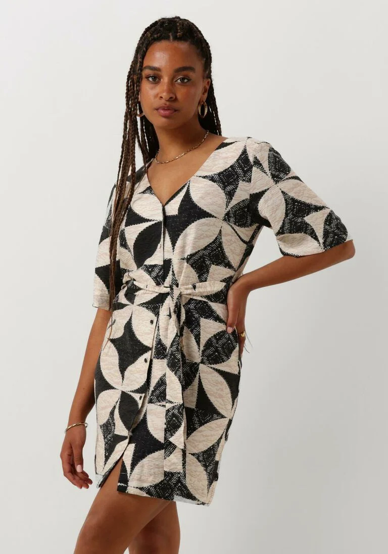 OBJECT zwarte object mini jurk objbetina lo 2/4 dress
