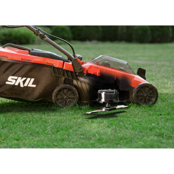 SKIL 20V grasmaaier 0130BA brushless 34cm + 2 accu's 2,0Ah + snellader