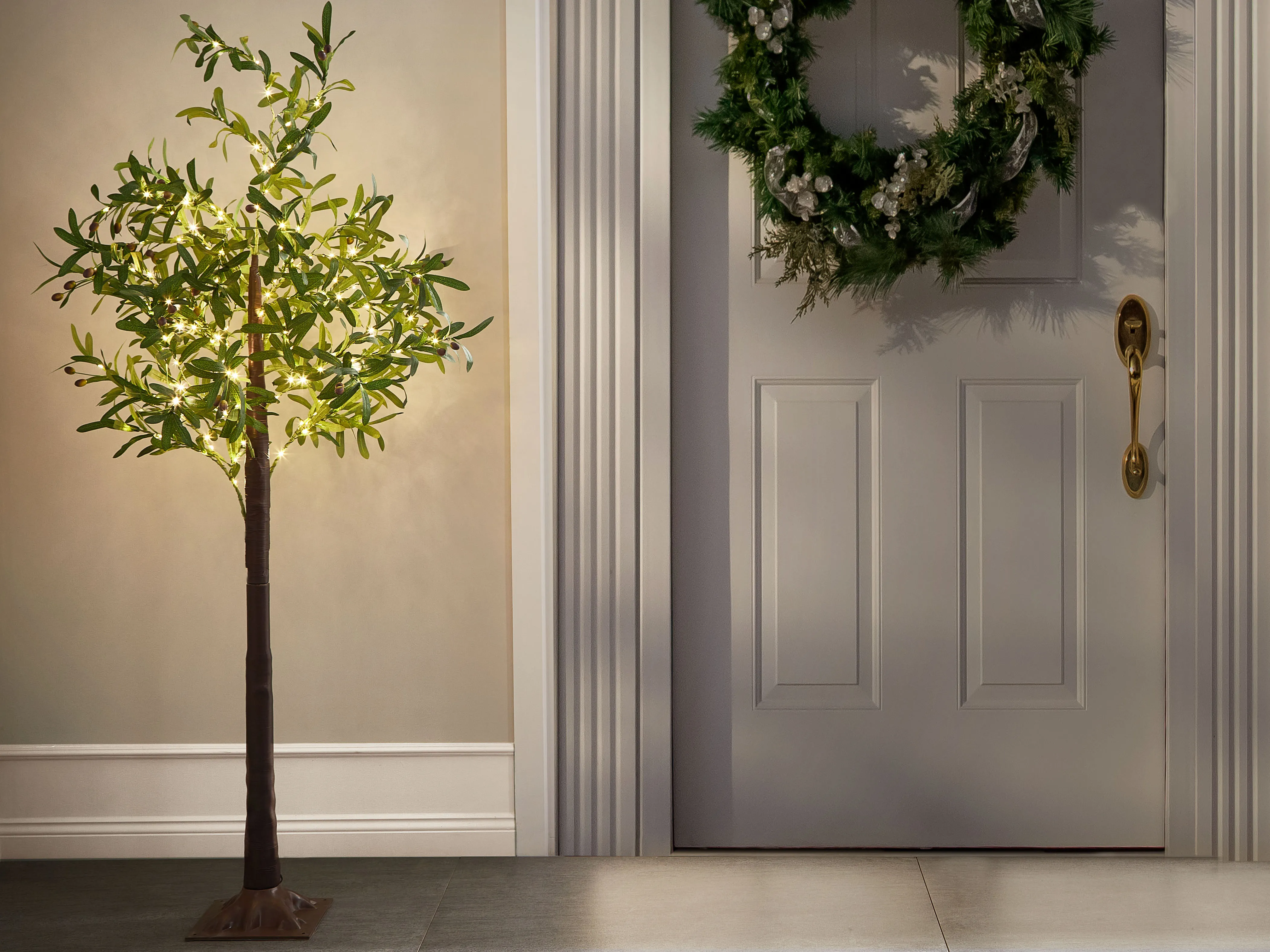 Buitendecoratie LED CELIONI Boom 180 cm Groen