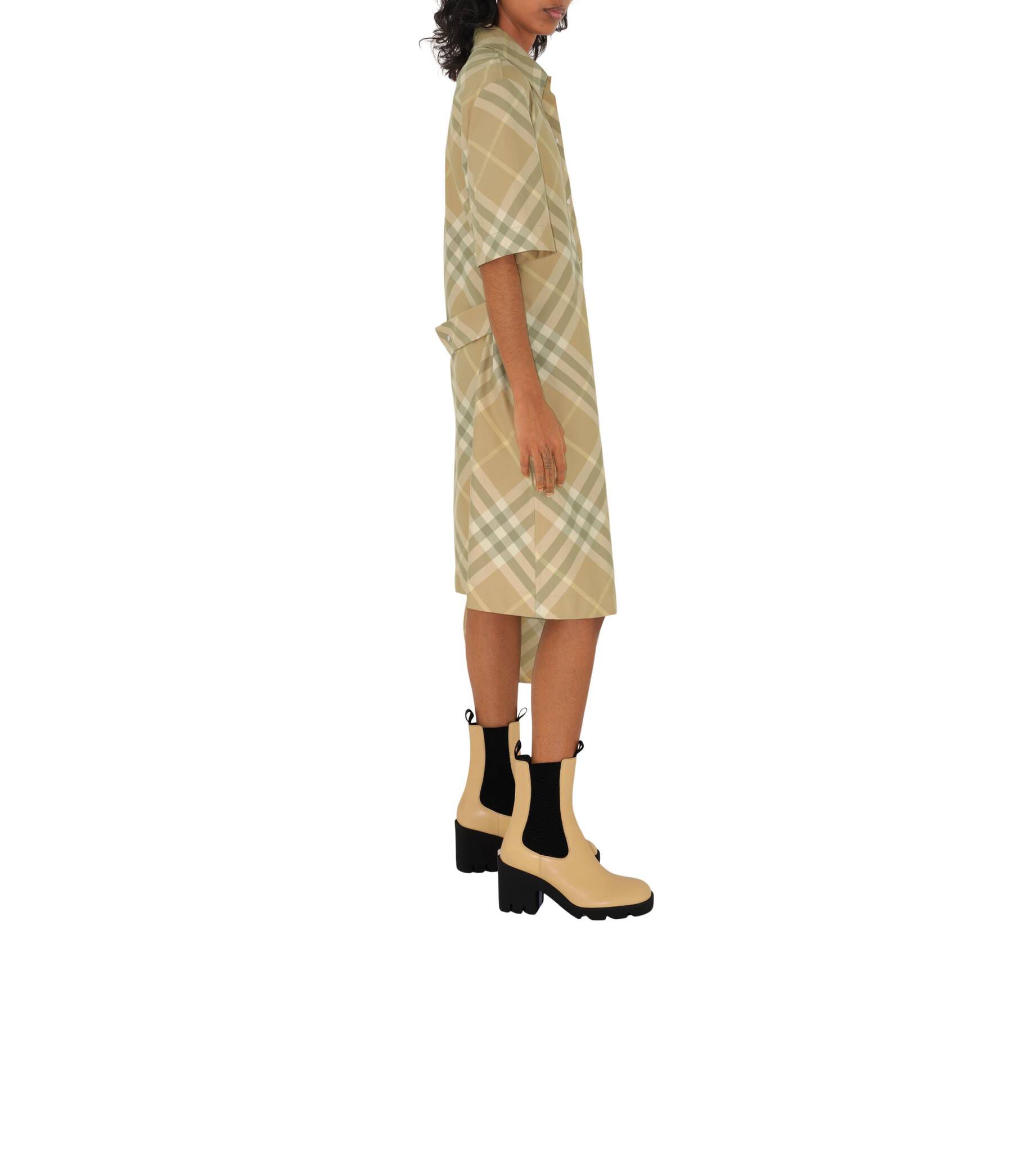 Burberry| Damen Hemdkleid aus Baumwolltwill in Check
