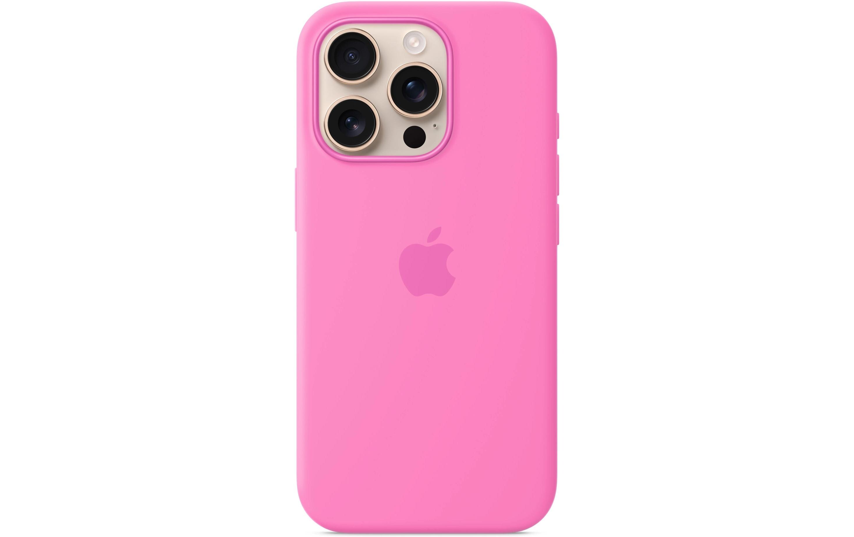 Silicone Case mit MagSafe iPhone 16 Pro PeonySilikon-Backcover mit «MagSafe» für das Apple iPhone 16 Pro