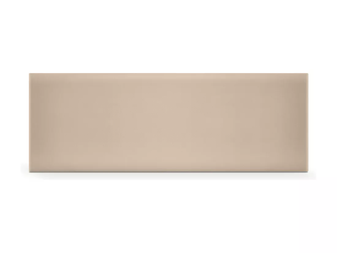 DHOME Tête de lit simili cuir lisse 160x50cm Lits 150/160 - Beig