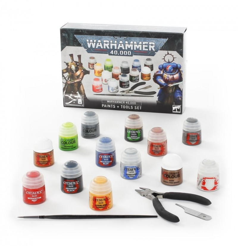 Warhammer 40K : Set Peinture + Outils