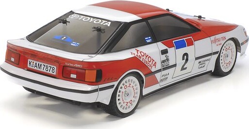 Tamiya - Rc Toyota Celica Gt-Four St165 Tt-02 Fjernstyret Bil Byggesæt - 1:10 - 47491