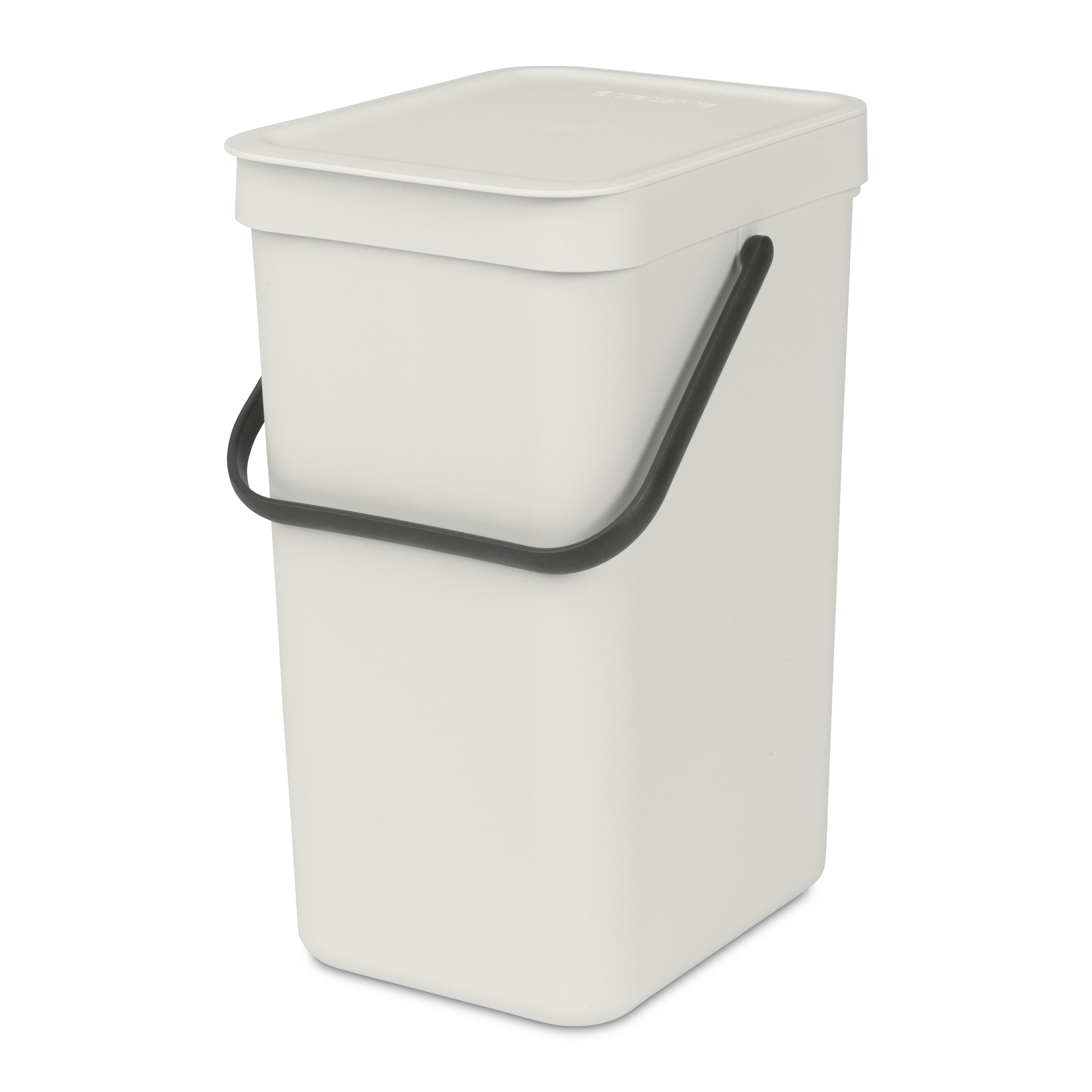 Brabantia Sort & Go Afvalemmer / Opberger 12 L - Grijs