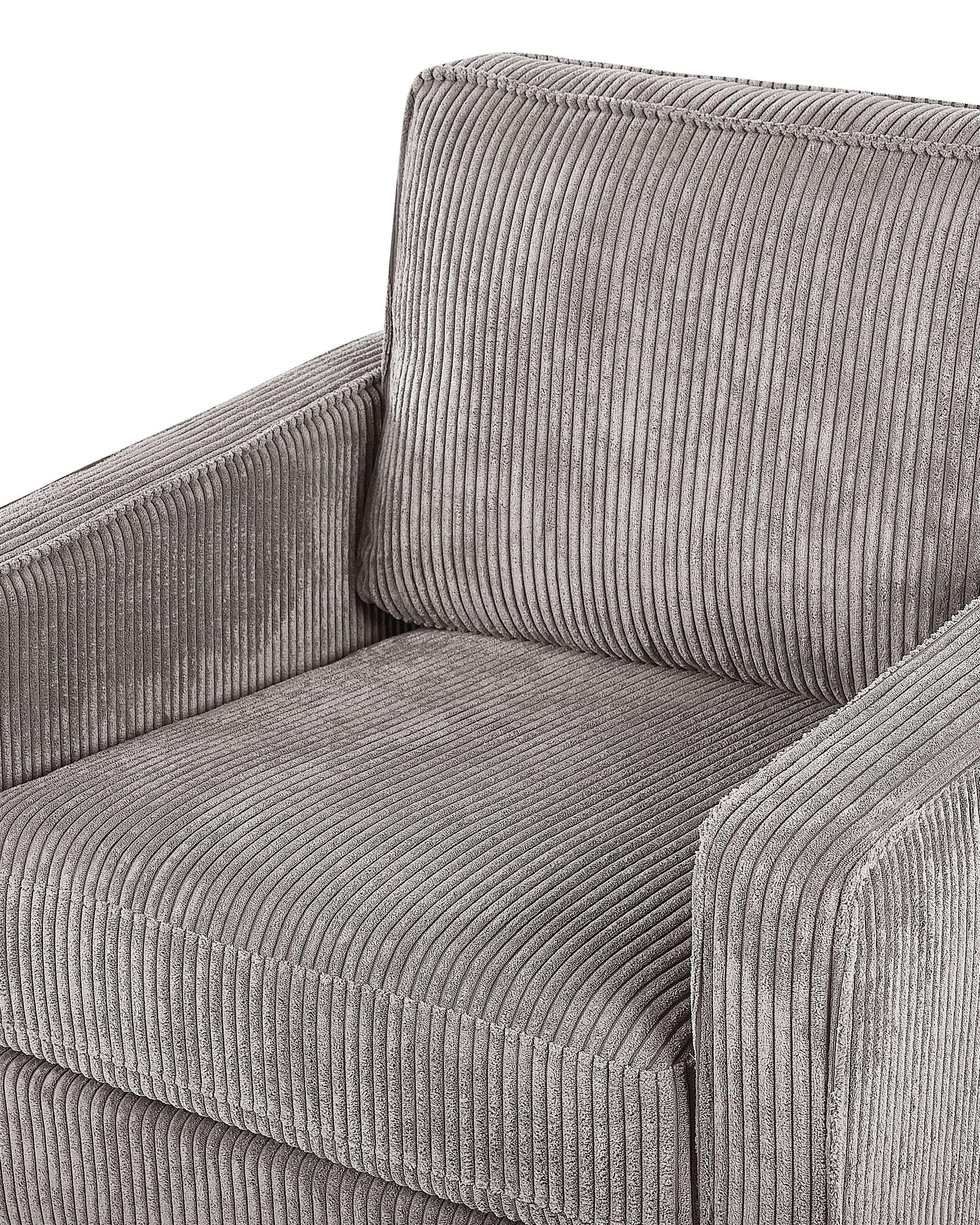 Fauteuil VIND Corduroy Lichtgrijs