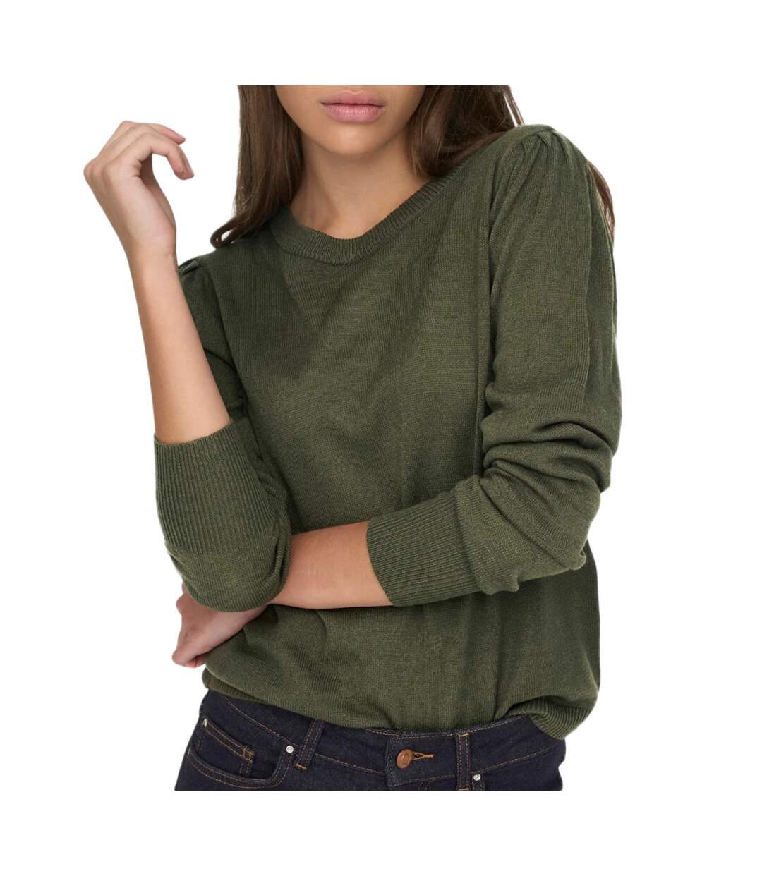Pull Kaki Femme JDY Laura Knt