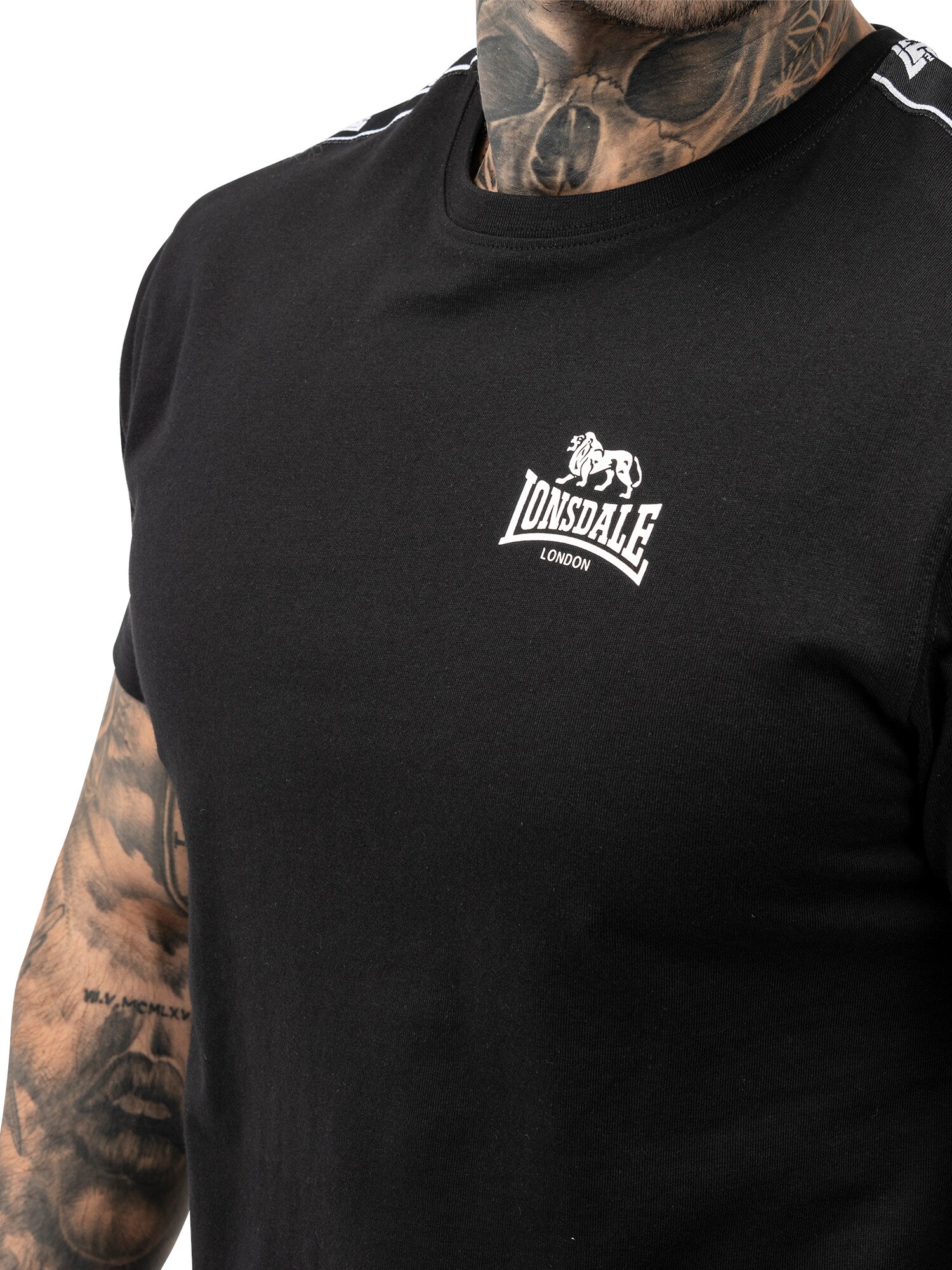 Lonsdale Herren T-Shirt normale Passform BRINDISTER
