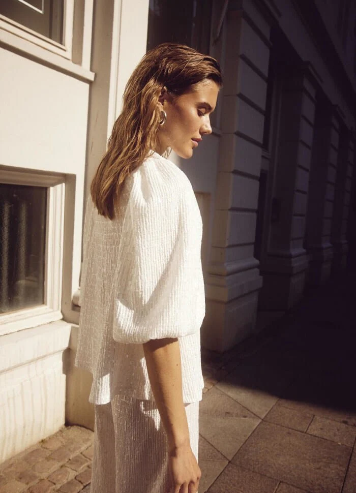 Noella Shelly Blouse 028 white