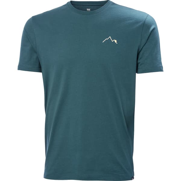 T-shirt HELLY HANSEN F2F ORGANIC COTTON TEE 2.0 DARK CREEK