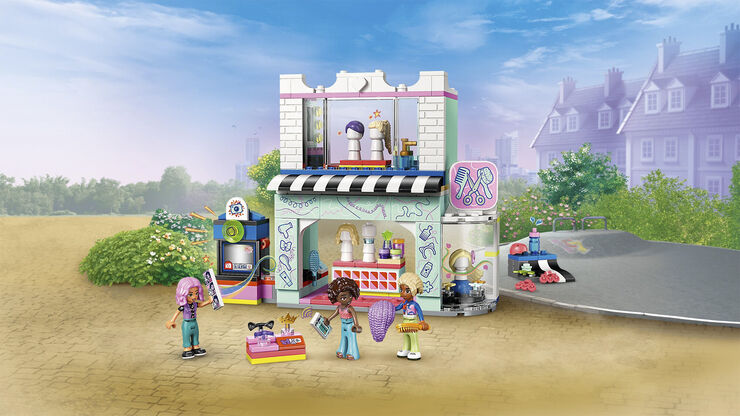 Lego Frisørsalon og accessories-butik 42662