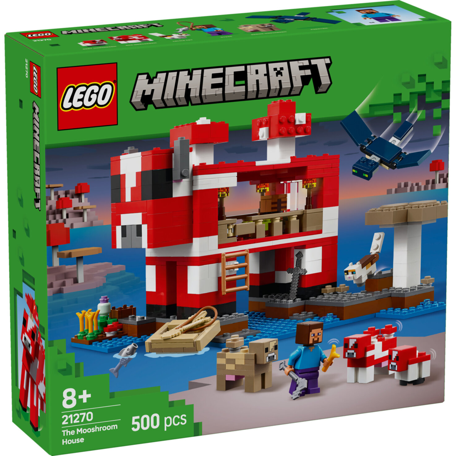 LEGO® Minecraft 21270 Das Pilzkuh-Haus ab 8 Jahren
