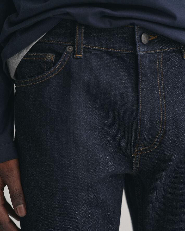 Gant REGULAR GANT JEANS Dark blue